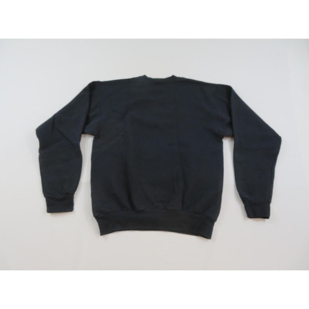 Oklahoma Sweatshirt, Native Style Horse, Black Sz S 1990s - Picture 3 of 4